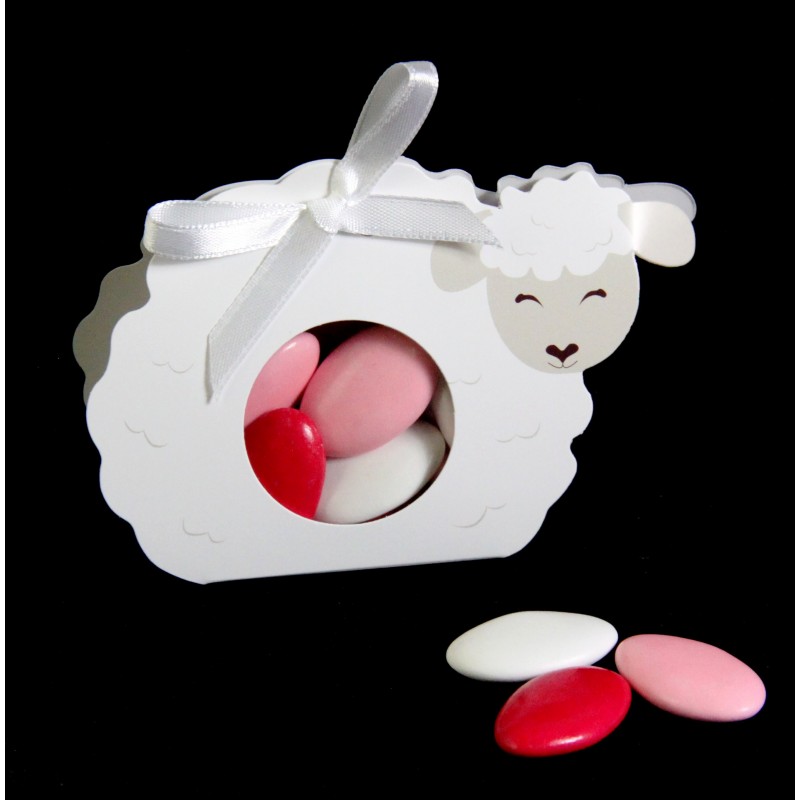 Ballotin Mouton Blanc Ballotin Mouton Blanc