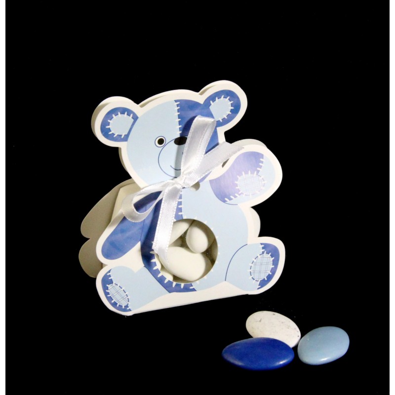 Ballotin Nounours Bleu Ballotin Nounours Bleu