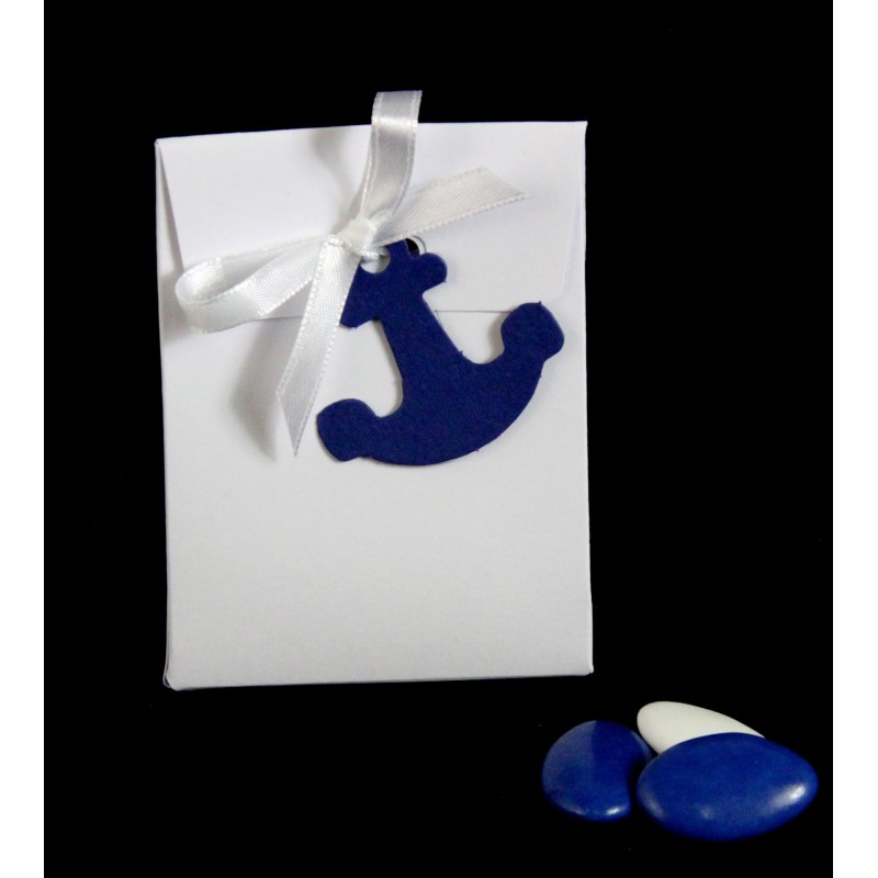Ballotin Blanc & Encre marine Ballotin Blanc & Encre marine