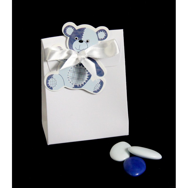 Ballotin Blanc Ourson Bleu Ballotin Blanc Ourson Bleu