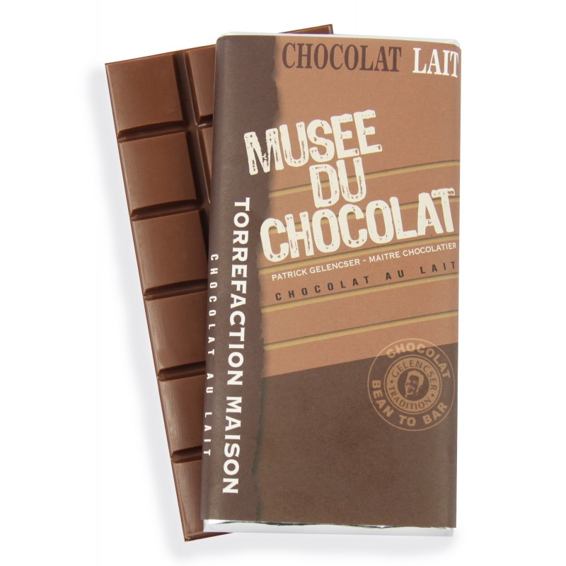 Tablette Lait Musée du Chocolat