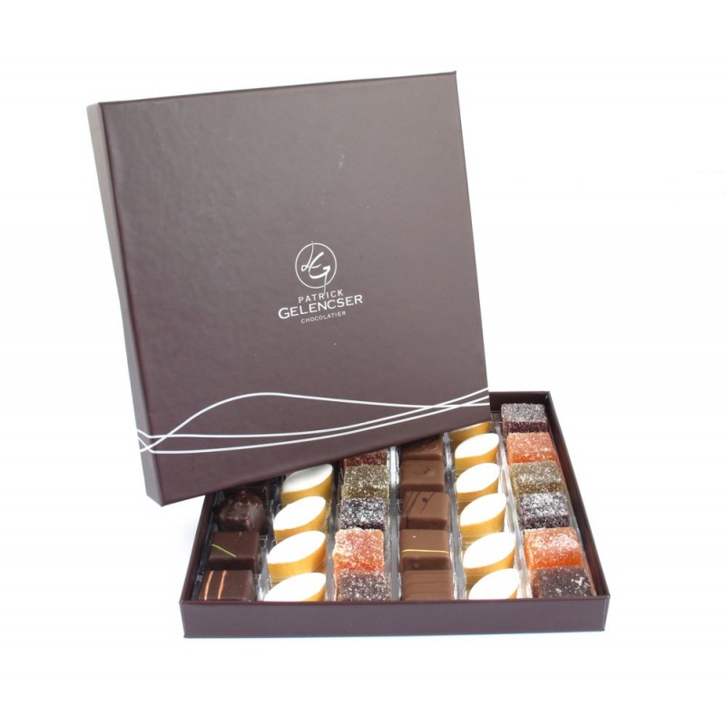 Coffret chocolat garni