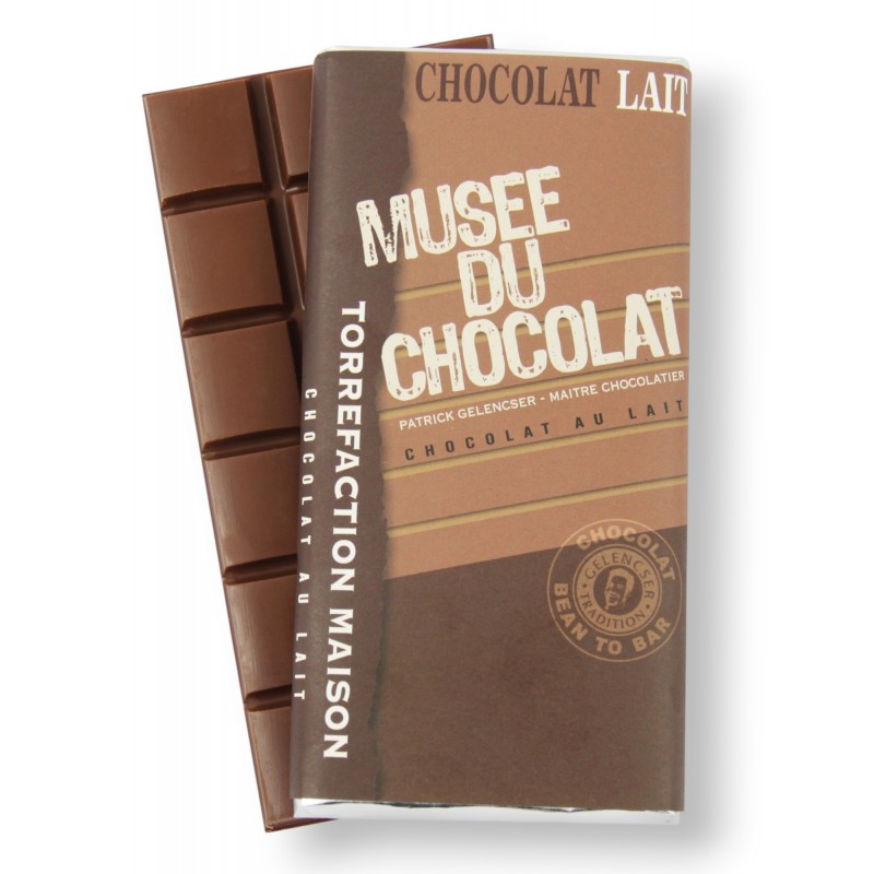 Tablette Lait Musée du Chocolat Tablette Lait Musée du Chocolat