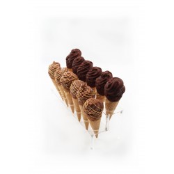 Cornet glacé du moment caramel ou vanille
