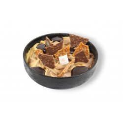 Ramequin glacé caramel et chocolat (sans gluten)
