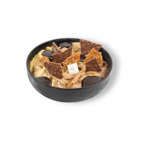 Ramequin glacé caramel et chocolat (sans gluten)