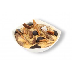 Ramequin glacé caramel et chocolat (sans gluten)