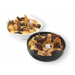 Ramequin glacé caramel et chocolat (sans gluten)