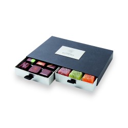 Coffret Tiroir chocolats et pâtes de fruits