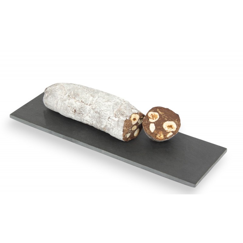 Saucisson au chocolat & fruits secs Saucisson au chocolat & fruits secs