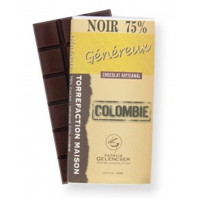 Tablette Généreux 75%