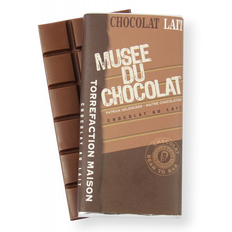 Tablette Lait Musée du Chocolat Tablette Lait Musée du Chocolat
