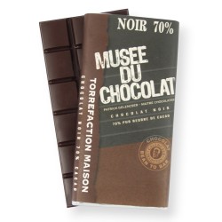 Tablette Noir 70% Musée du Chocolat