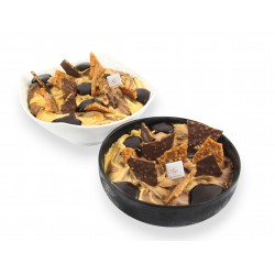 Ramequin glacé caramel et chocolat (sans gluten)