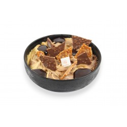 Ramequin glacé caramel et chocolat (sans gluten)