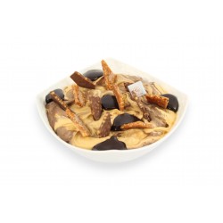 Ramequin glacé caramel et chocolat (sans gluten)